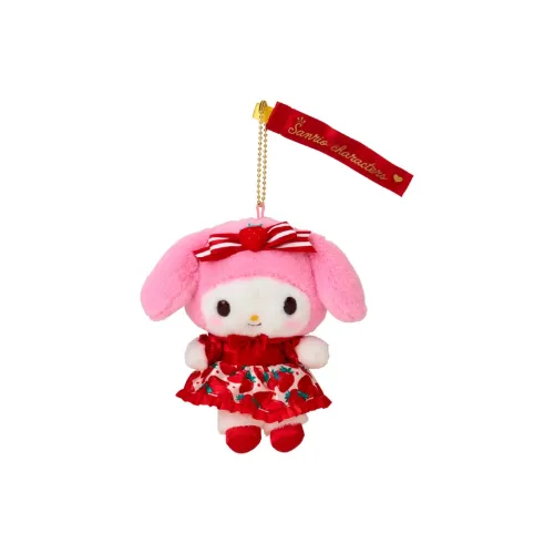 Санрио Strawberry News 50th Anniversary Памятный My Melody Куклы Плюшевый Брелок 12,5 см Рекомендуемый рост