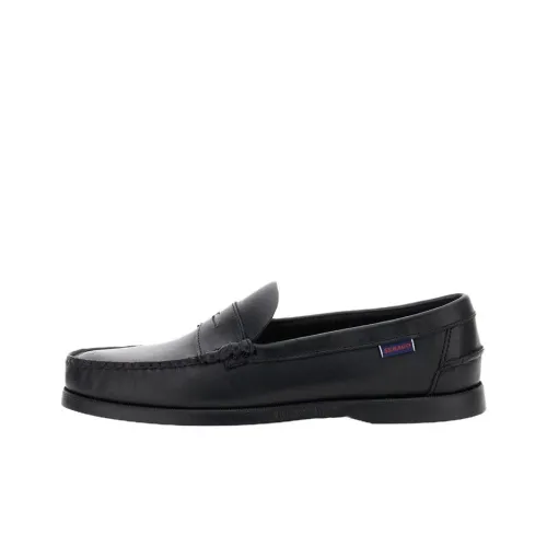 Sebago Мужская повседневная обувь Низкий топ Черный мужской