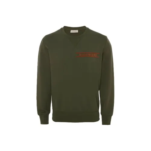 Alexander McQueen SS22 Толстовка Мужской Зеленый