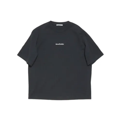 Acne Studios 2024 Autumn/Winter Collection Черные Мужские T-Рубашки
