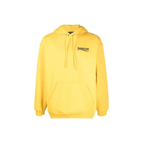 BALENCIAGA Желтые Унисекс Свитшоты