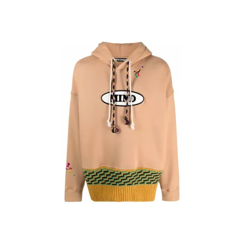 PALM ANGELS Коричневый Мужской Свитшот