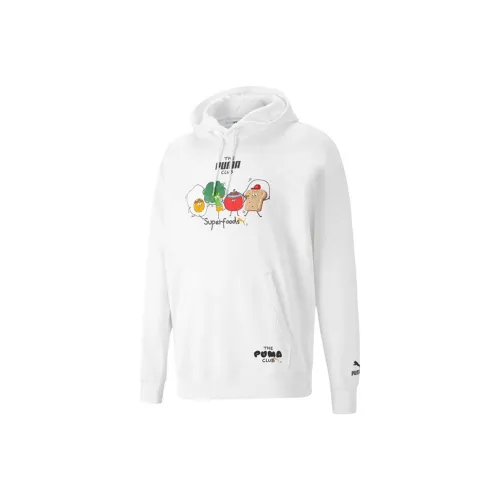 PUMA Белый Мужской Свитшот