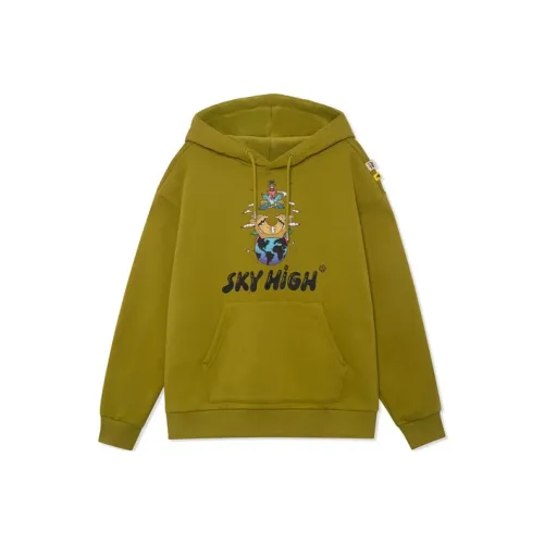 Лайнер x Steven Harrington Скейтборд Свитшот Унисекс Мшисто-зеленый