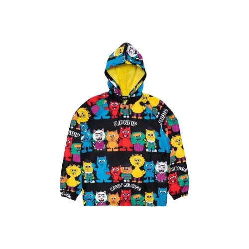 RIPNDIP совместный бренд Черные мужские свитшоты