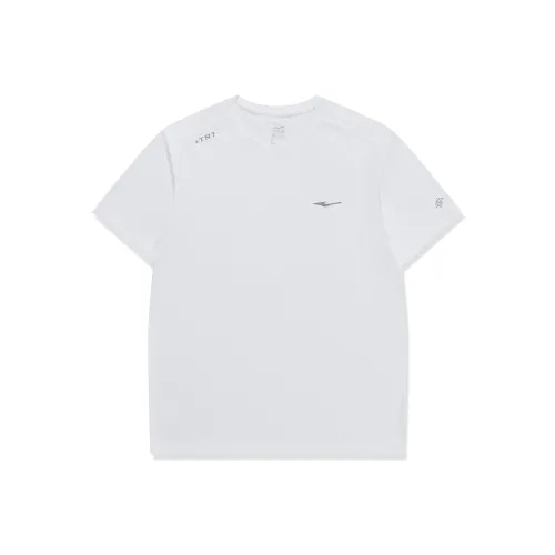 Erke ZONGXUNXILIE Бег T-Shirt Унисекс Истинно белый