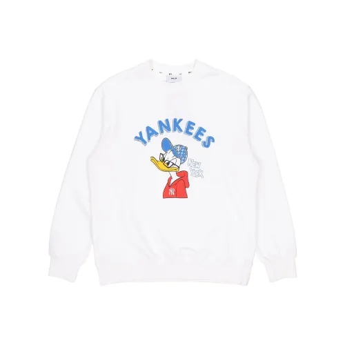 MLB X Disney Collaboration Белый Унисекс Свитшоты