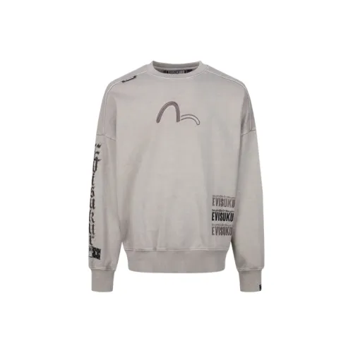 EVISU Светло-янтарный Мужской Свитшот