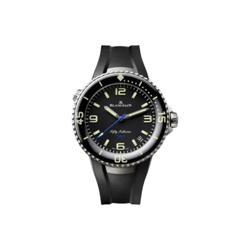 BLANCPAIN Автоматический Механический Часы Мужские FIFTY FATHOMS 45 мм Черные
