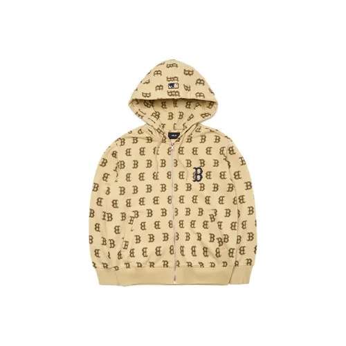 MLB Old Flower Бежевый Желтый Унисекс Свитшоты