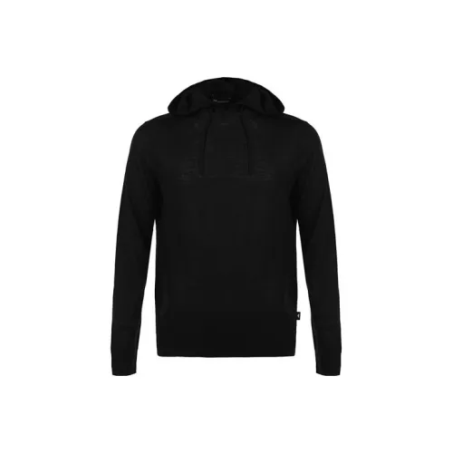 EMPORIO ARMANI Черные Мужские Свитшоты