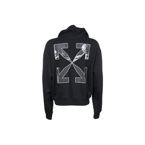 Off Белый FW21 Черный Мужские Толстовки