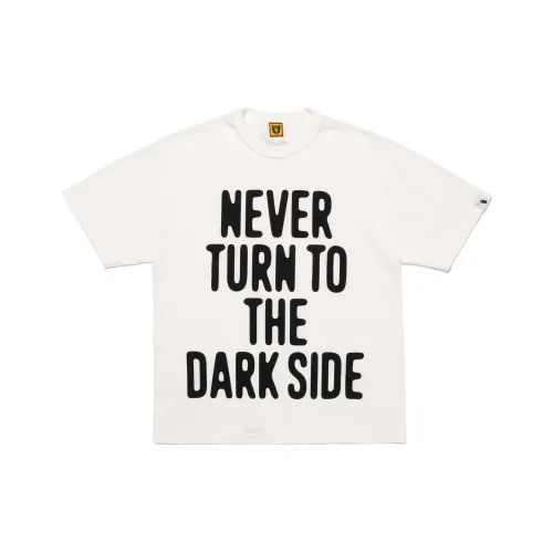 HUMAN MADE Звездные Войны Co Брендированная версия Белая Унисекс Футболка