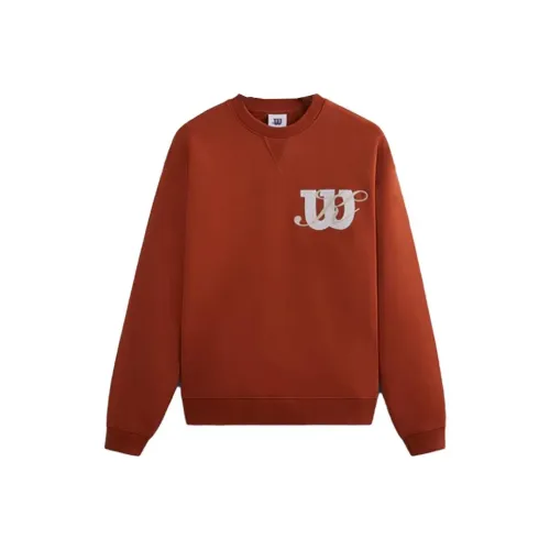 KITH x Wilson KITH X Wilson Co Branded Series Толстовка Мужской Красный Soil