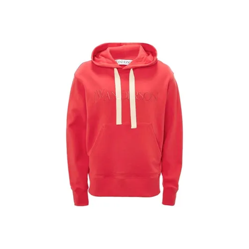 JW Anderson Свитшот Унисекс Красный