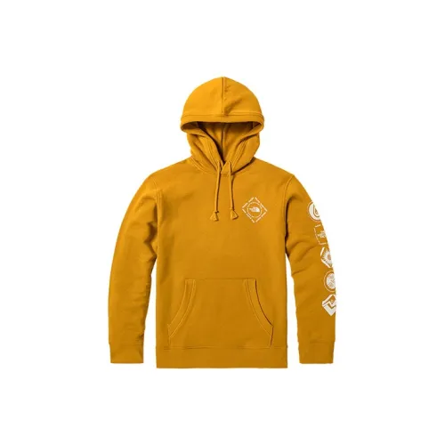 THE NORTH FACE Желтый Мужской Свитшот