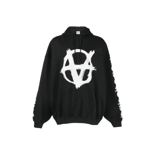 Vetements Черные Мужские Свитшоты
