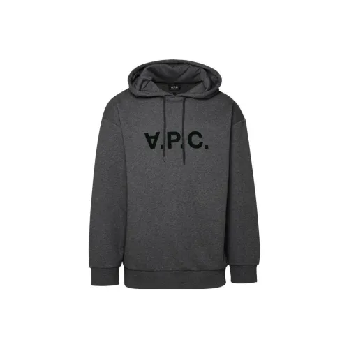 A.P.C. Joint Paragraph Серый Мужской Свитшот