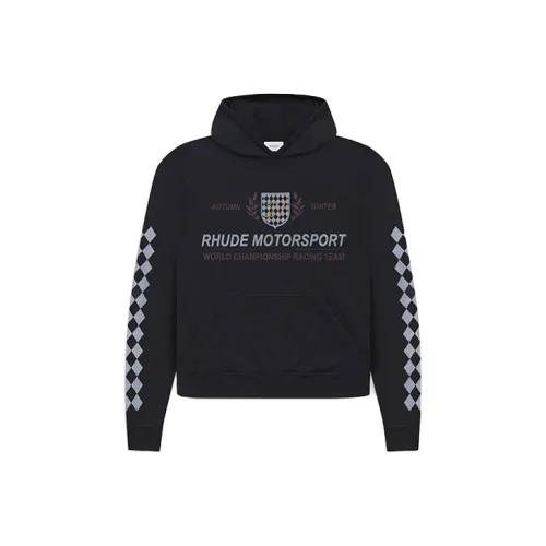 RHUDE Черные Мужские Свитшоты