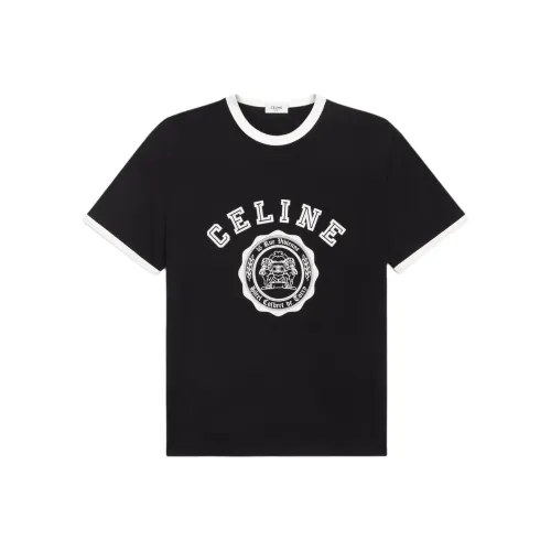 CELINE SS24 T Рубашка Мужская Черная