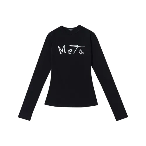 METARICOTTA T-Shirt Унисекс Черный