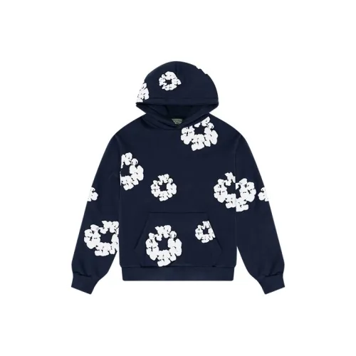 Denim Tears Cotton Wreath series Синий Унисекс Свитшоты