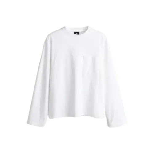 H&M Белые Мужские T-рубашки
