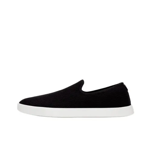 Allbirds Tree Lounger Кэжуал Низкий Топ Черный Белый Женский