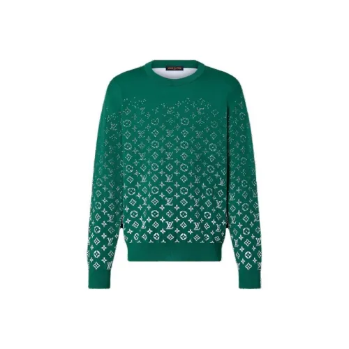 LOUIS VUITTON FW23 Толстовка Мужской Зеленый