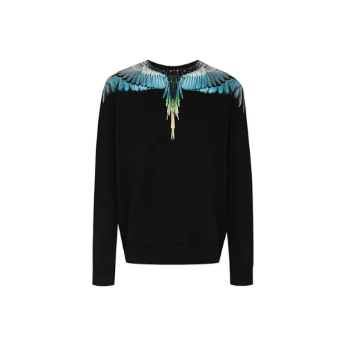 MARCELO BURLON Черные Мужские Свитшоты