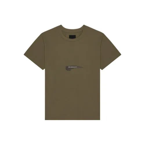 GIVENCHY SS24 T Рубашка Мужская Хаки