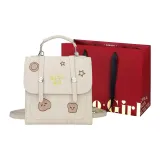 Белый + Элегантная сумка для покупок + Элегантная сумка для покупок