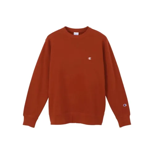 Champion FW21 Свитшот Японская версия Унисекс Новый год Красный