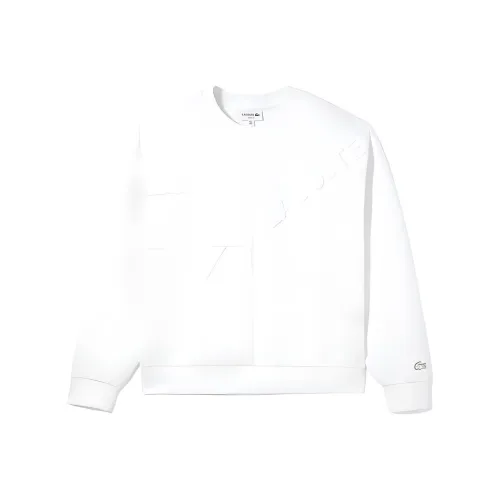 LACOSTE Белый Мужской Свитшот