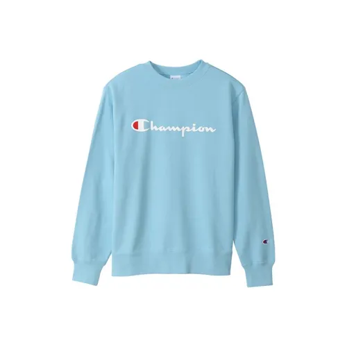 Champion Свитшот Японская версия Унисекс Морской синий