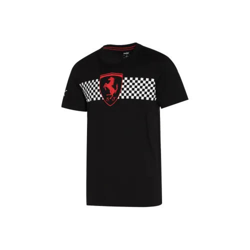 PUMA Ferrari Racing Series T-Shirt Мужской Черный