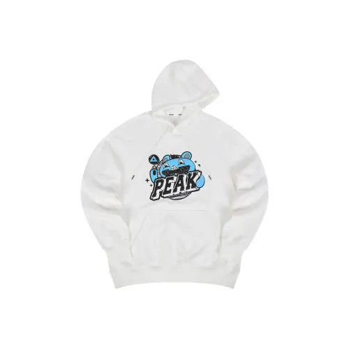 PEAK Полностью Белый Мужской Свитшот