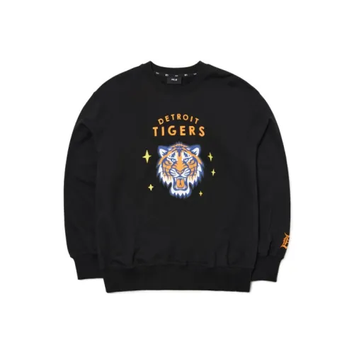 MLB Detroit Tigers Черный Унисекс Свитшоты
