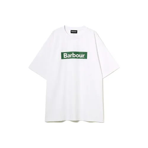 BARBOUR Белая Мужская Футболка