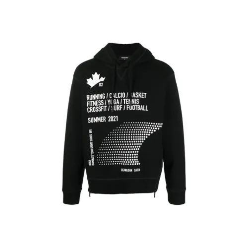 DSQUARED 2 Черные Мужские Свитшоты