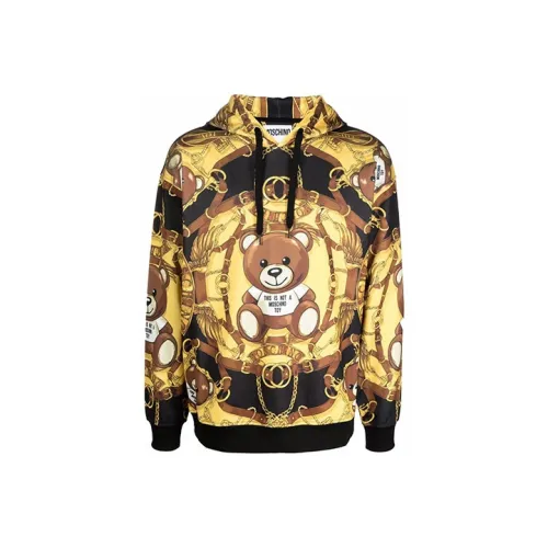 MOSCHINO Свитшот Мужской Желтый