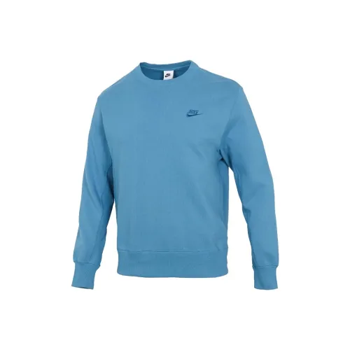 Nike Синий Мужской Свитшот