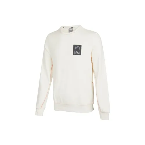 PUMA PIVOT CREW Экрю Мужские Толстовки