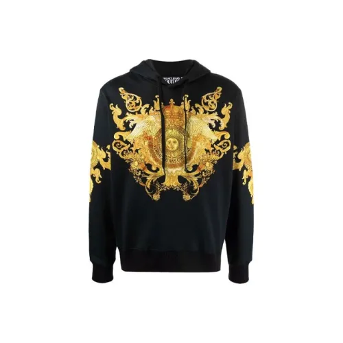 VERSACE JEANS COUTURE Черный Унисекс Свитшоты