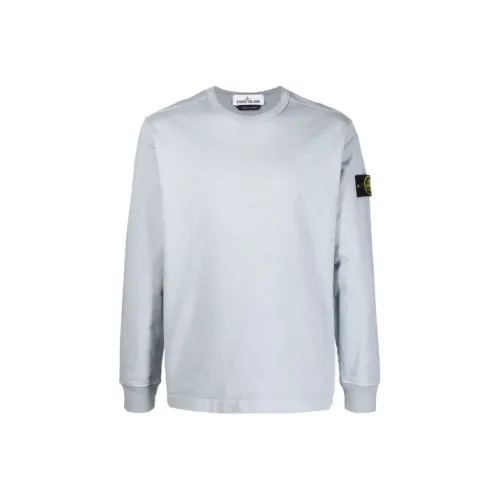 Stone Island Светло-Синие Мужские Толстовки