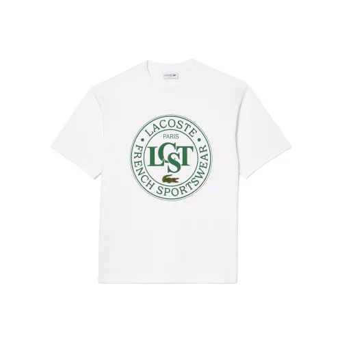 LACOSTE Collaboration Белая Мужская Футболка