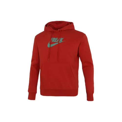 Nike Red Men's Hoodies Найк Красный Мужские Толстовки