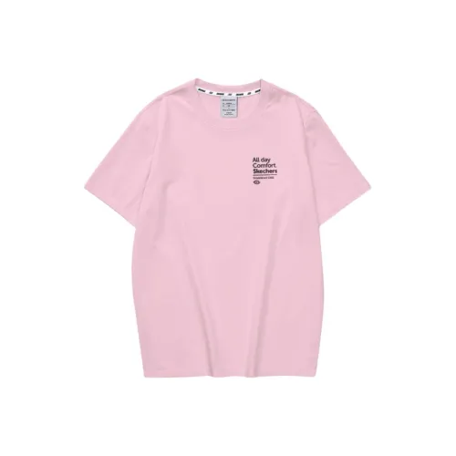 Skechers T-Shirt Унисекс Песочно-розовый