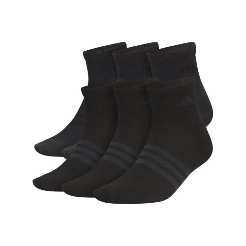 Adidas SUPERLITE 3,0 Высокие носки Мужские 6 пар Черный Ночной Серый