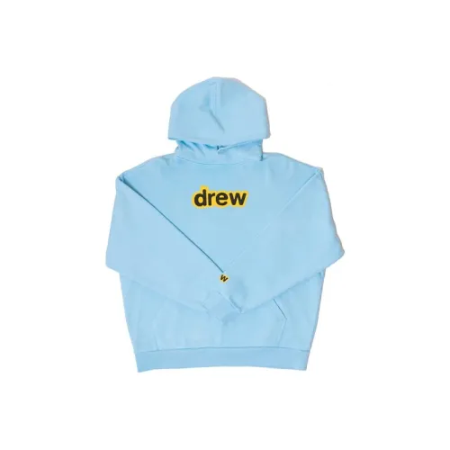 Drew House Letter Logo Series Свитшот Зимний Унисекс Ледяной Синий